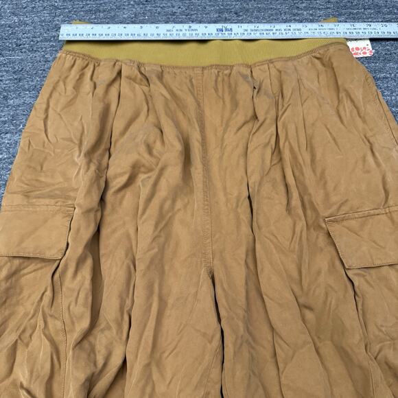 Free People Movement Pants Women XL Brown Cargo Barrel Pull On Boho Dance Street - Picture 5 of 13